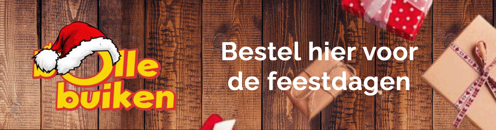 Bestel hier voor de feestdagen